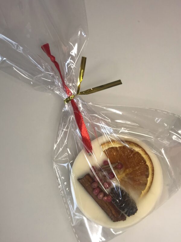 Wax Melt & Christmas Decoration in one -  Ginger or Cinnamon & Orange - Image 2