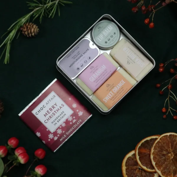 Festive Christmas Eco Treat Tin - Image 2