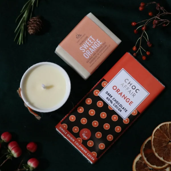 Christmas Orange Gift Box - Image 5